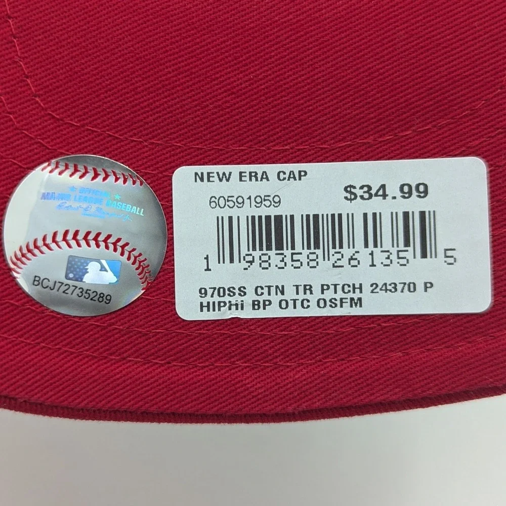 New Era 9SEVENTY Philadelphia Phillies Phillie Phanatic Trucker Hat Red 60591959